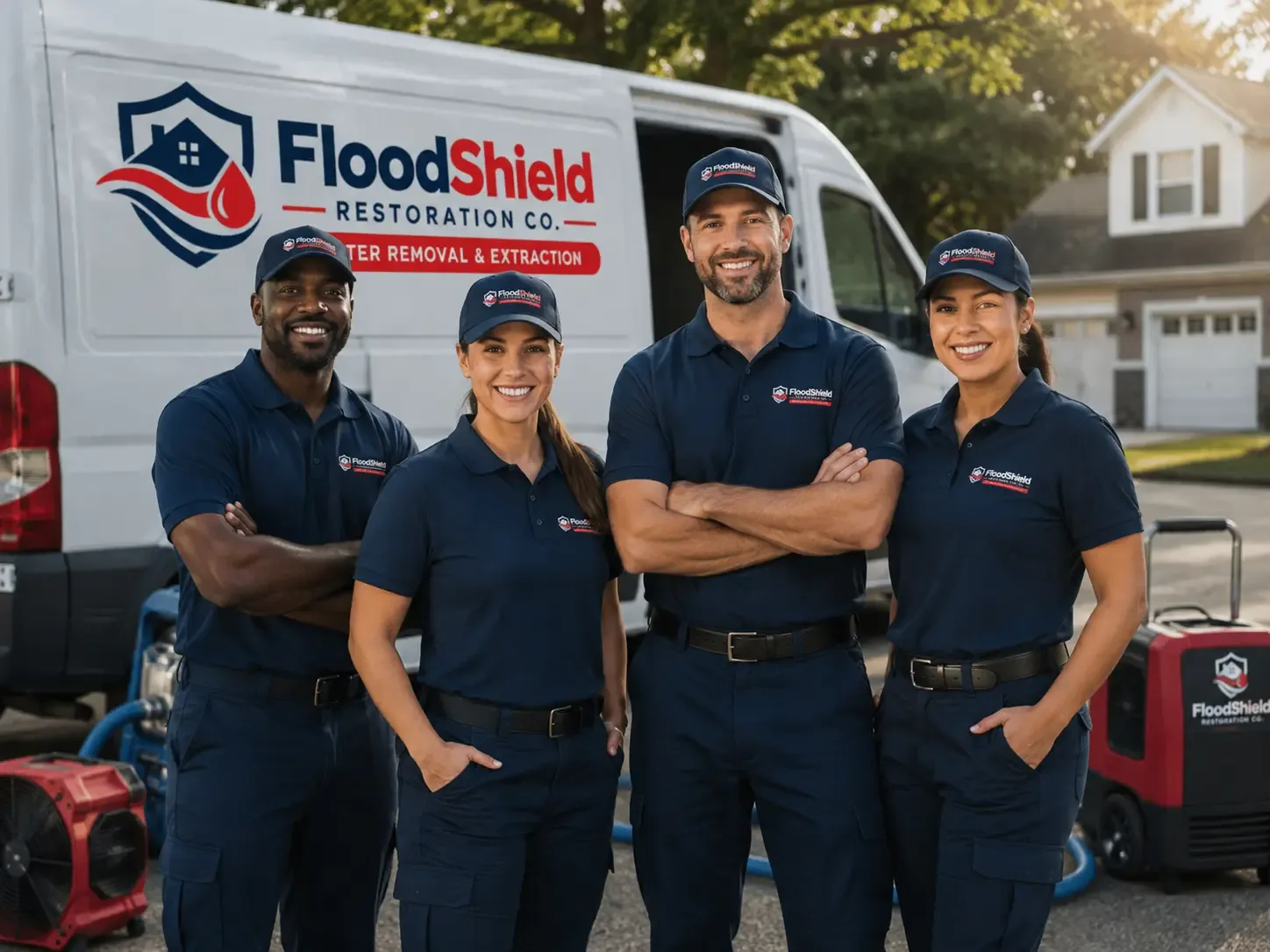 Flood Damage Restoration company in Luke, MD